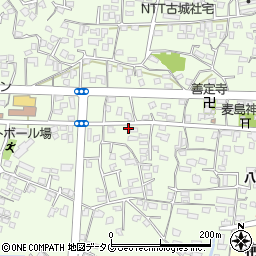 熊本県八代市古城町2128周辺の地図