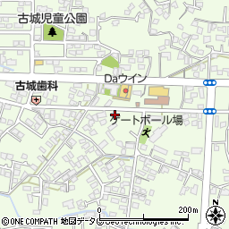 熊本県八代市古城町2321周辺の地図