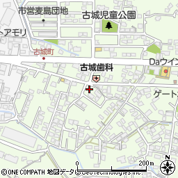 熊本県八代市古城町2780-3周辺の地図