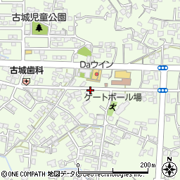 熊本県八代市古城町2319周辺の地図