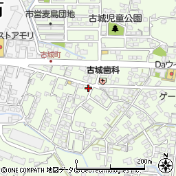 熊本県八代市古城町2782-31周辺の地図