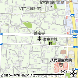熊本県八代市古城町2079周辺の地図
