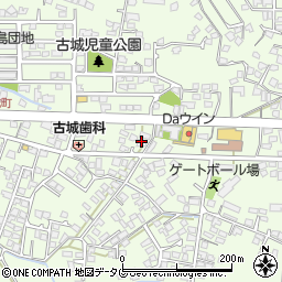 熊本県八代市古城町2344周辺の地図