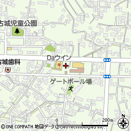 熊本県八代市古城町2316周辺の地図