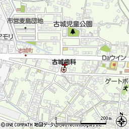熊本県八代市古城町3026-1周辺の地図
