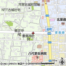 迎町交差点周辺の地図