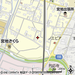 熊本県八代市宮地町121周辺の地図