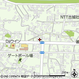 熊本県八代市古城町2228周辺の地図