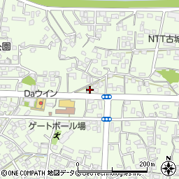 熊本県八代市古城町2252周辺の地図