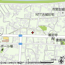 熊本県八代市古城町2130-2周辺の地図