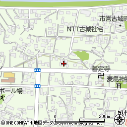 熊本県八代市古城町2130-3周辺の地図