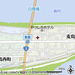 熊本県八代市麦島東町10周辺の地図