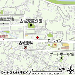 熊本県八代市古城町3025周辺の地図