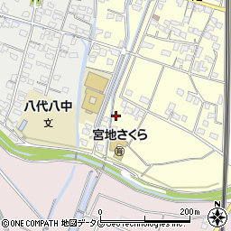 熊本県八代市宮地町76周辺の地図