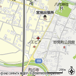 熊本県八代市宮地町192周辺の地図