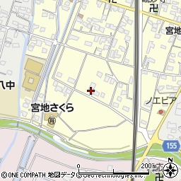 熊本県八代市宮地町115周辺の地図