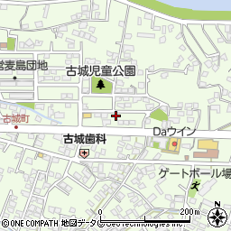 熊本県八代市古城町3025-2周辺の地図