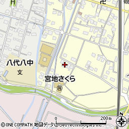 熊本県八代市宮地町80-1周辺の地図