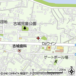 熊本県八代市古城町3025-6周辺の地図