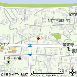 熊本県八代市古城町2119周辺の地図