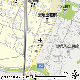 熊本県八代市宮地町194周辺の地図