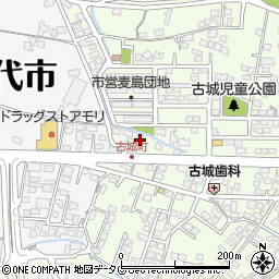 熊本県八代市古城町2801周辺の地図