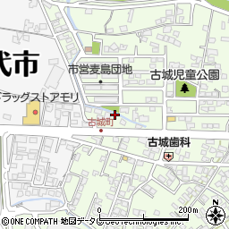 熊本県八代市古城町2802周辺の地図