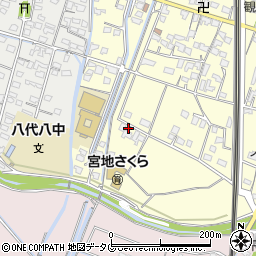 熊本県八代市宮地町80周辺の地図