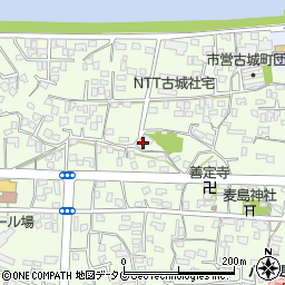 熊本県八代市古城町2055周辺の地図