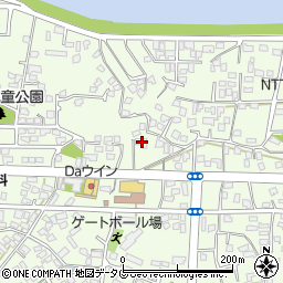 熊本県八代市古城町2297-1周辺の地図