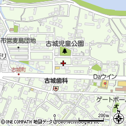 熊本県八代市古城町3023-4周辺の地図