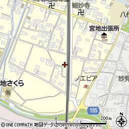 熊本県八代市宮地町173周辺の地図