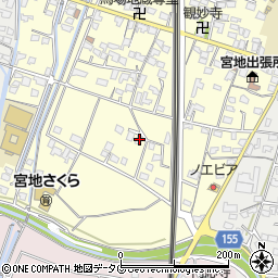 熊本県八代市宮地町108周辺の地図