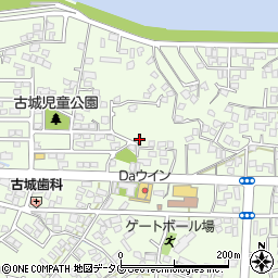 熊本県八代市古城町2894-14周辺の地図