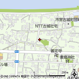 熊本県八代市古城町2059周辺の地図