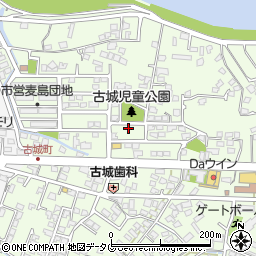 熊本県八代市古城町3023周辺の地図