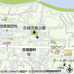 熊本県八代市古城町3023-7周辺の地図