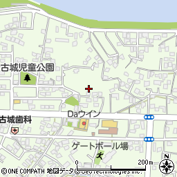 熊本県八代市古城町2849-9周辺の地図