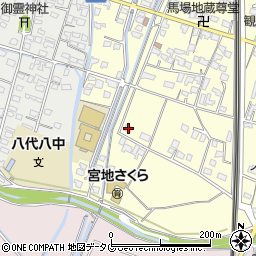 熊本県八代市宮地町84周辺の地図