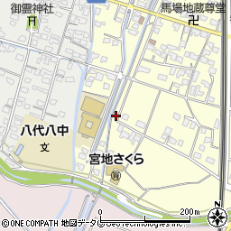 熊本県八代市宮地町83周辺の地図