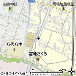 熊本県八代市宮地町87周辺の地図