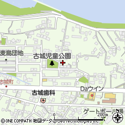 熊本県八代市古城町2882周辺の地図