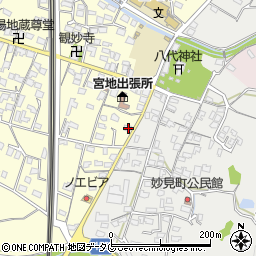 熊本県八代市宮地町236周辺の地図
