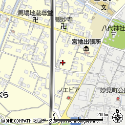 熊本県八代市宮地町248周辺の地図