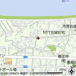 熊本県八代市古城町2020周辺の地図