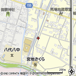 熊本県八代市宮地町96周辺の地図