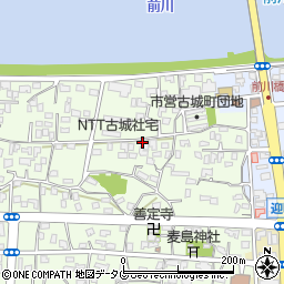 熊本県八代市古城町2034周辺の地図