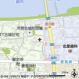 熊本県八代市古城町1868周辺の地図