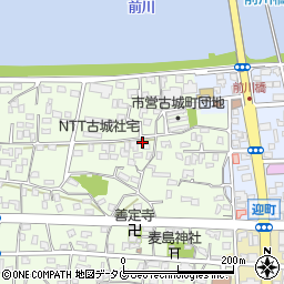 熊本県八代市古城町2035周辺の地図