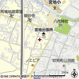 熊本県八代市宮地町240周辺の地図